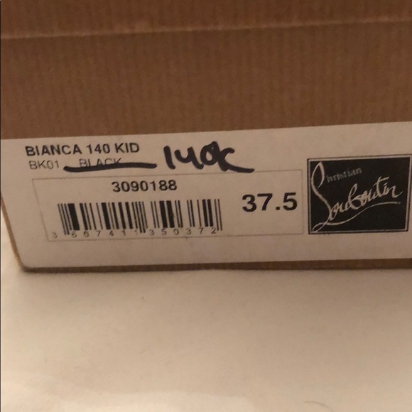 Christian louboutins size 37.5 - Picture 3 of 4